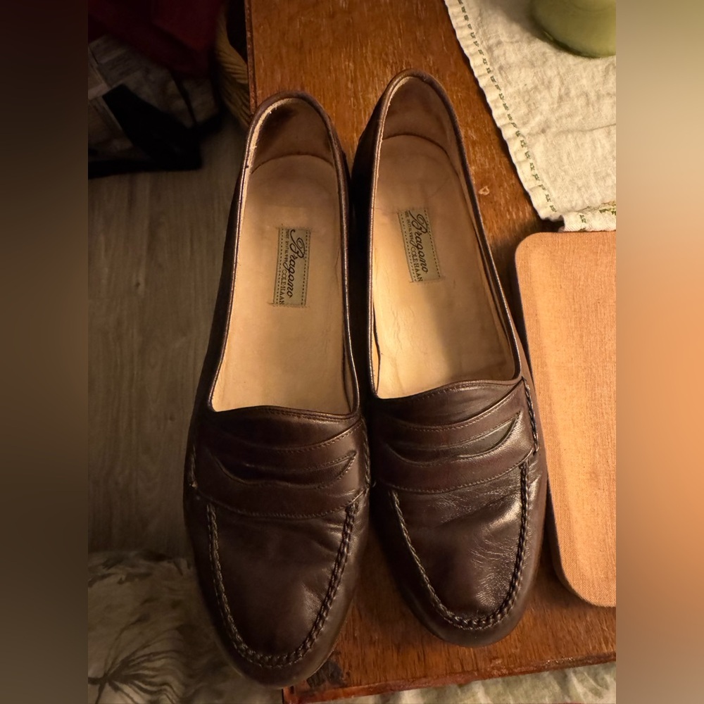 Cole Haan Bragano Dark Brown Leather Loafers